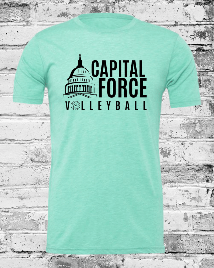 Adult Mint T-Shirt w/Black Logo