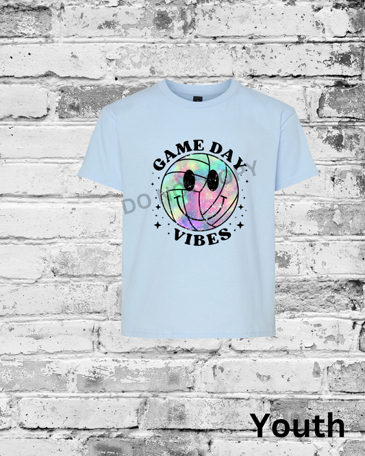 Youth Light Blue T-Shirt w/Game Day Vibes