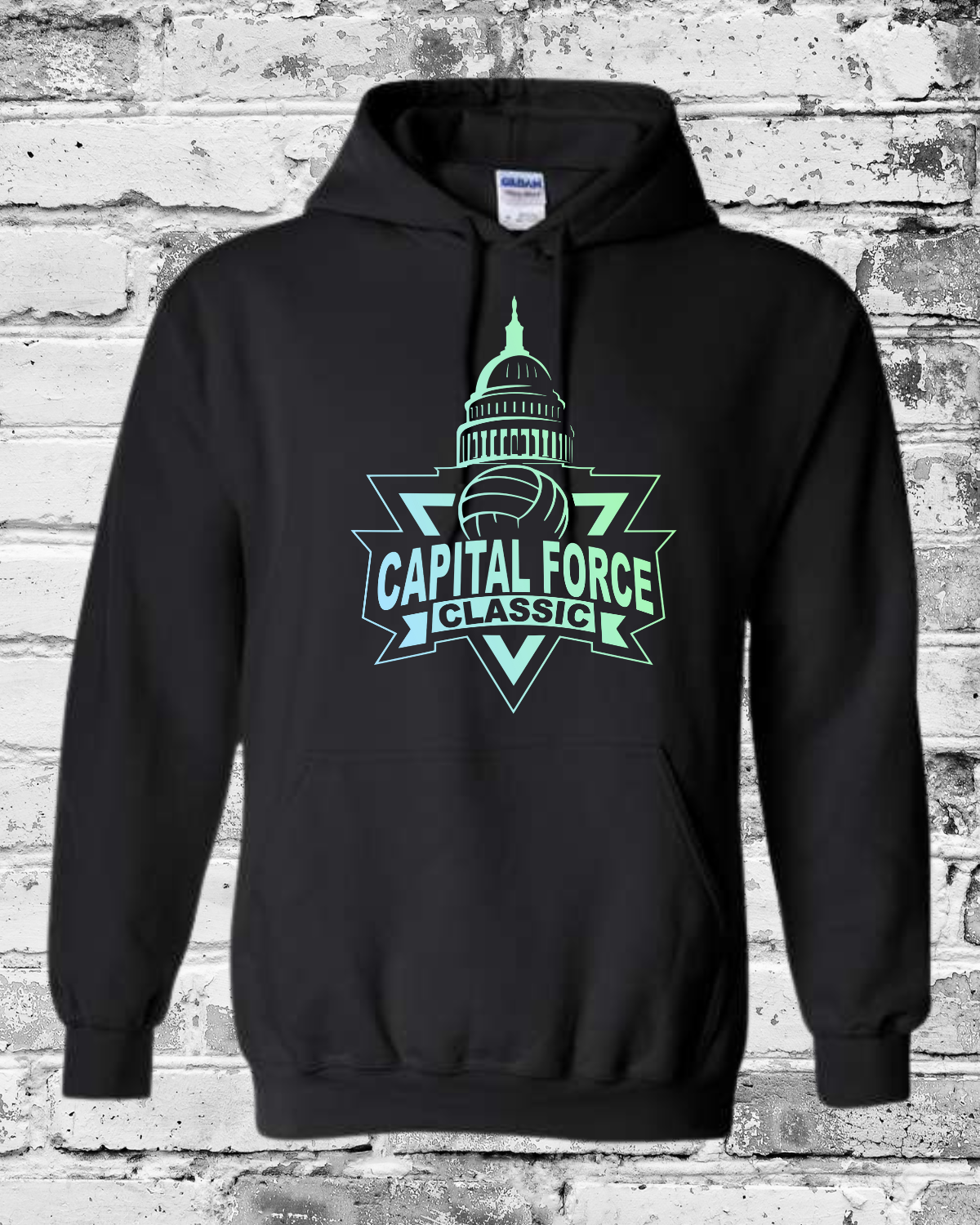 Adult Black Hoodie w/Tournament Logo