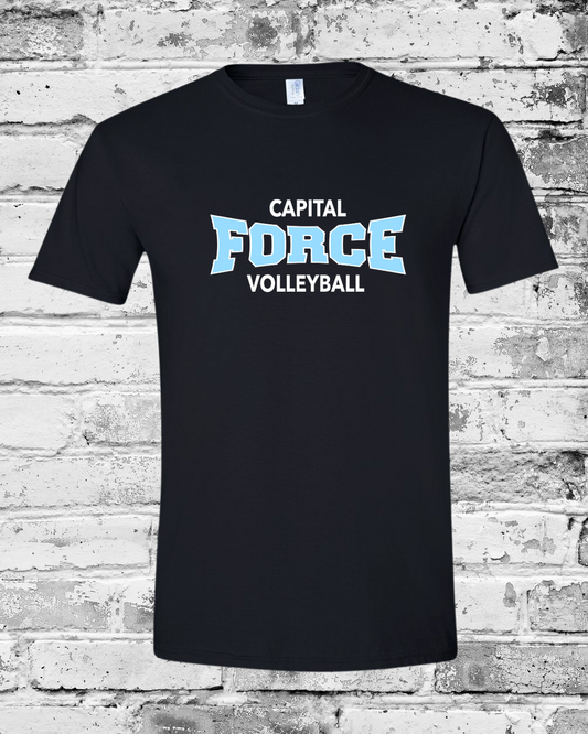 Adult Black T-Shirt w/Force