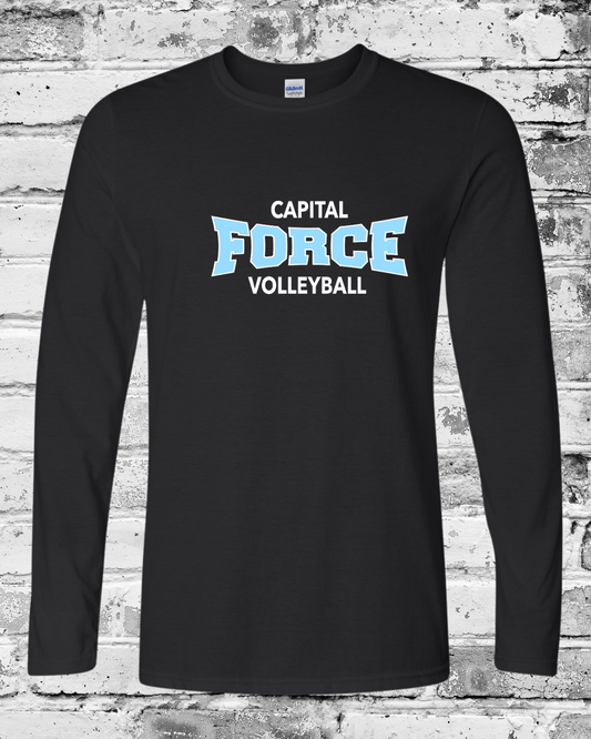Adult Black Long Sleeve w/Force