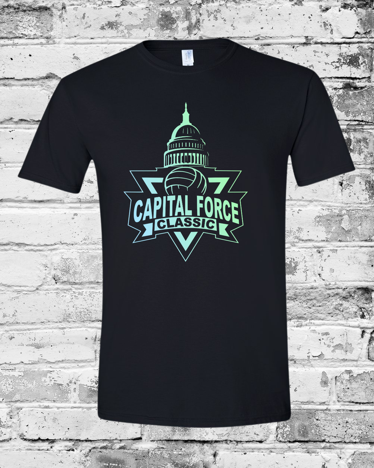 Adult Black T-Shirt w/Tournament Logo