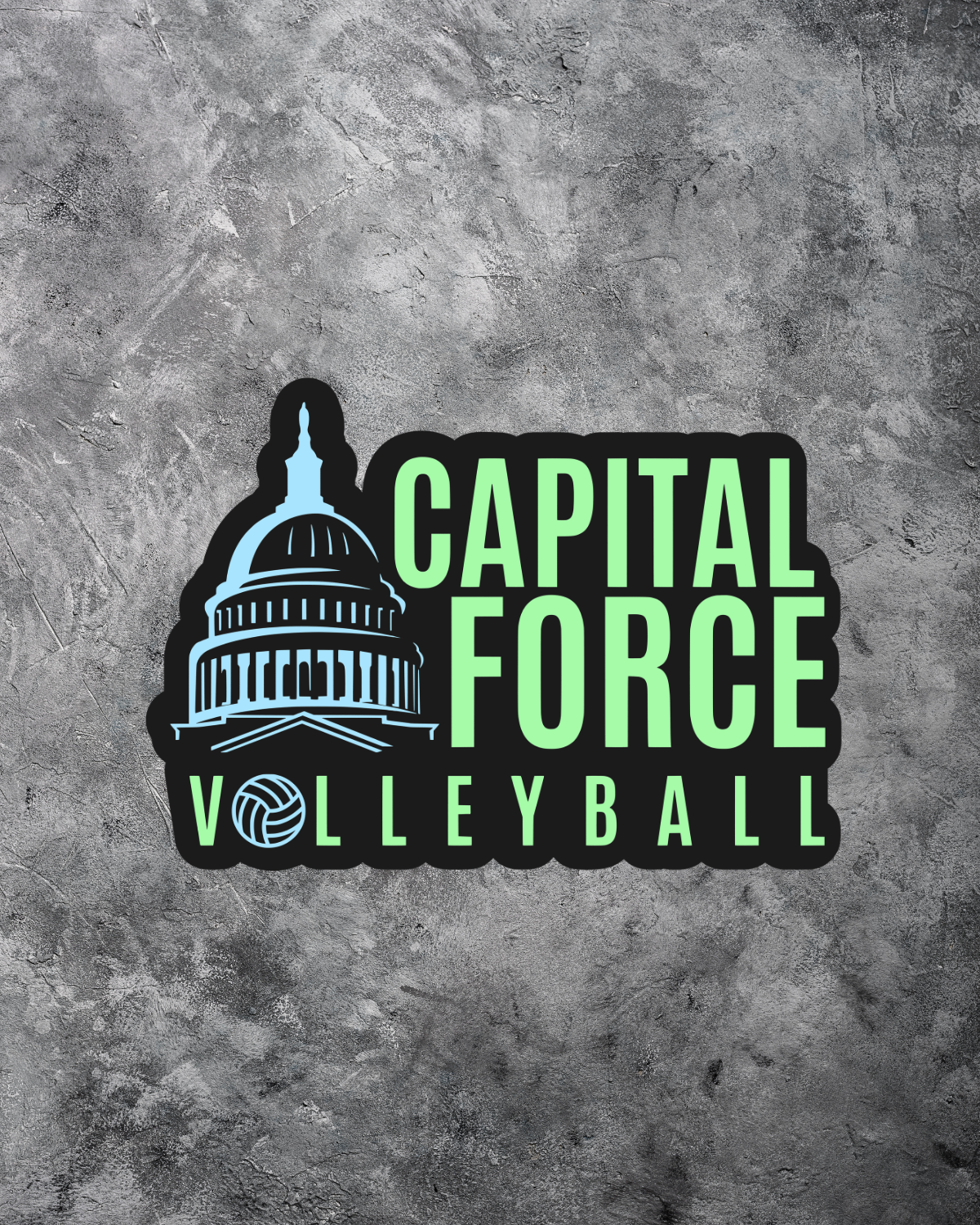 5" Capital Force Decal
