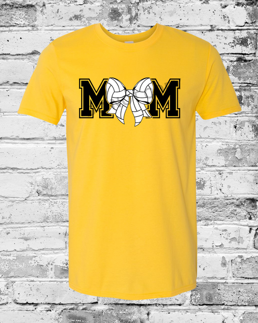 Adult Daisy T-Shirt w/Mom Volleyball Bow