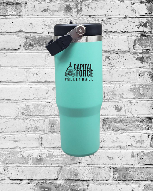 Mint Sports Bottle w/Decal