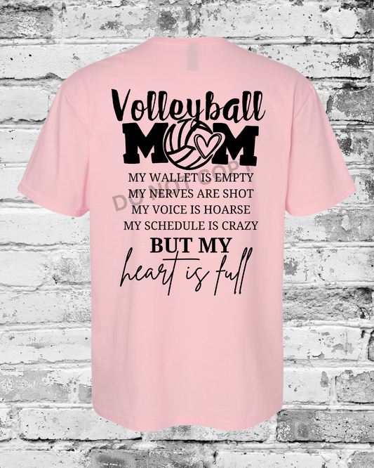 Adult Light Pink T-Shirt w/Heart is Full